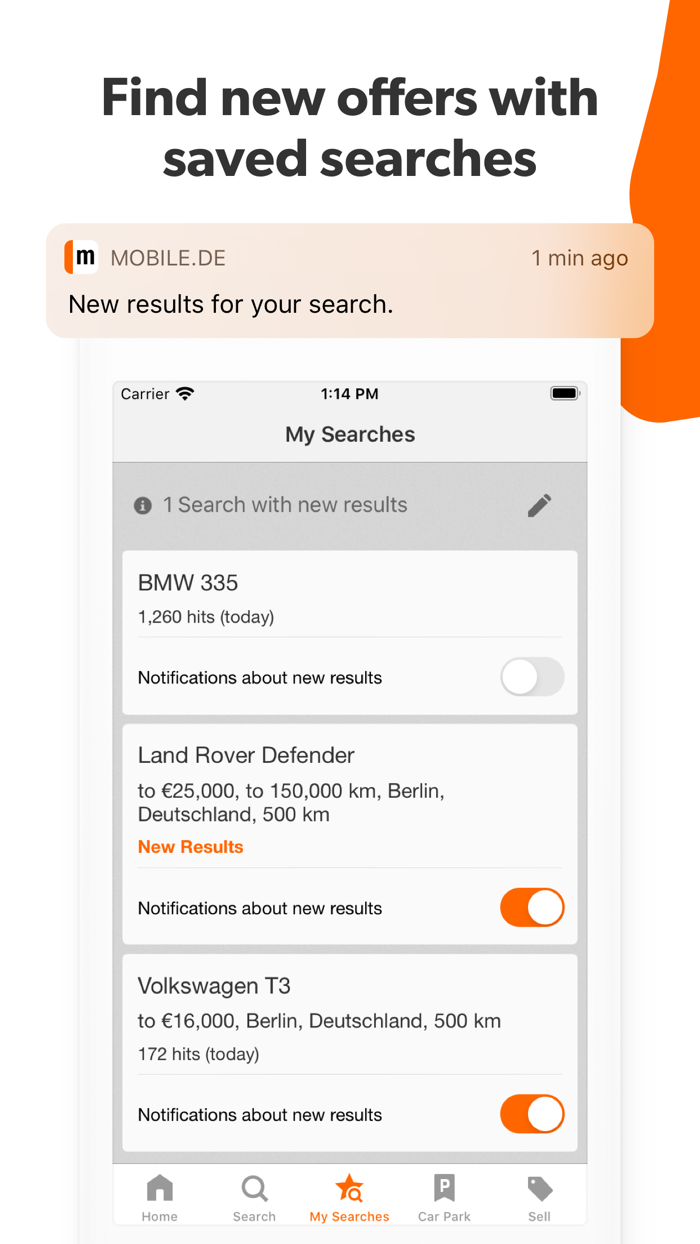 mobile.de - car market