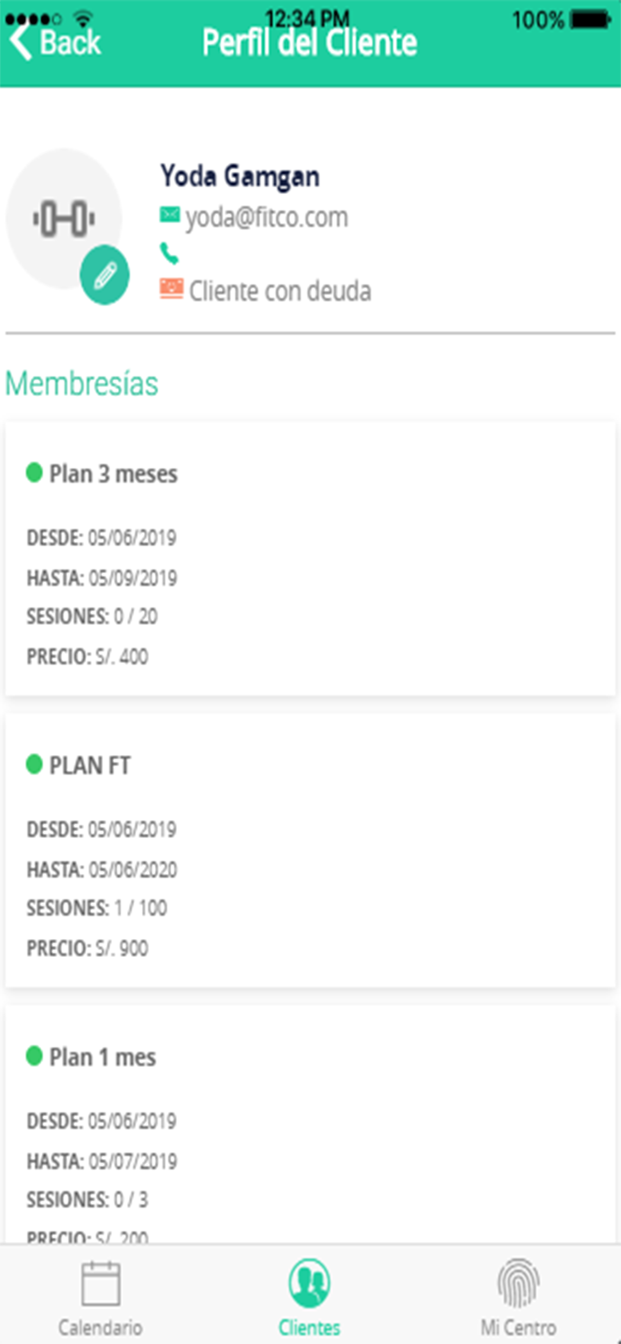 Fitco Check In screenshot 4