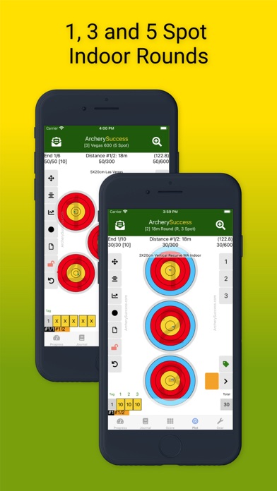 ArcherySuccess - Score & Plot Screenshot