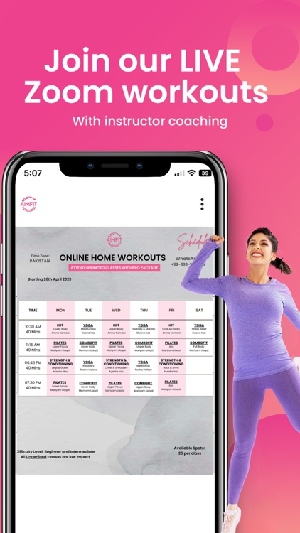 AimFit - Fitness for Women