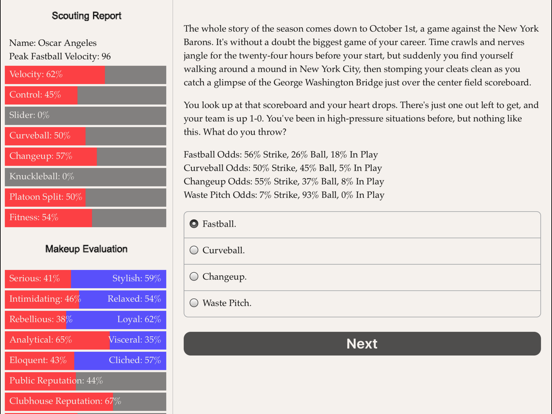 The Fielder's Choice iPad app afbeelding 2