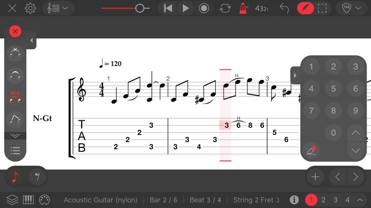 Staventabs: Compose & Notate