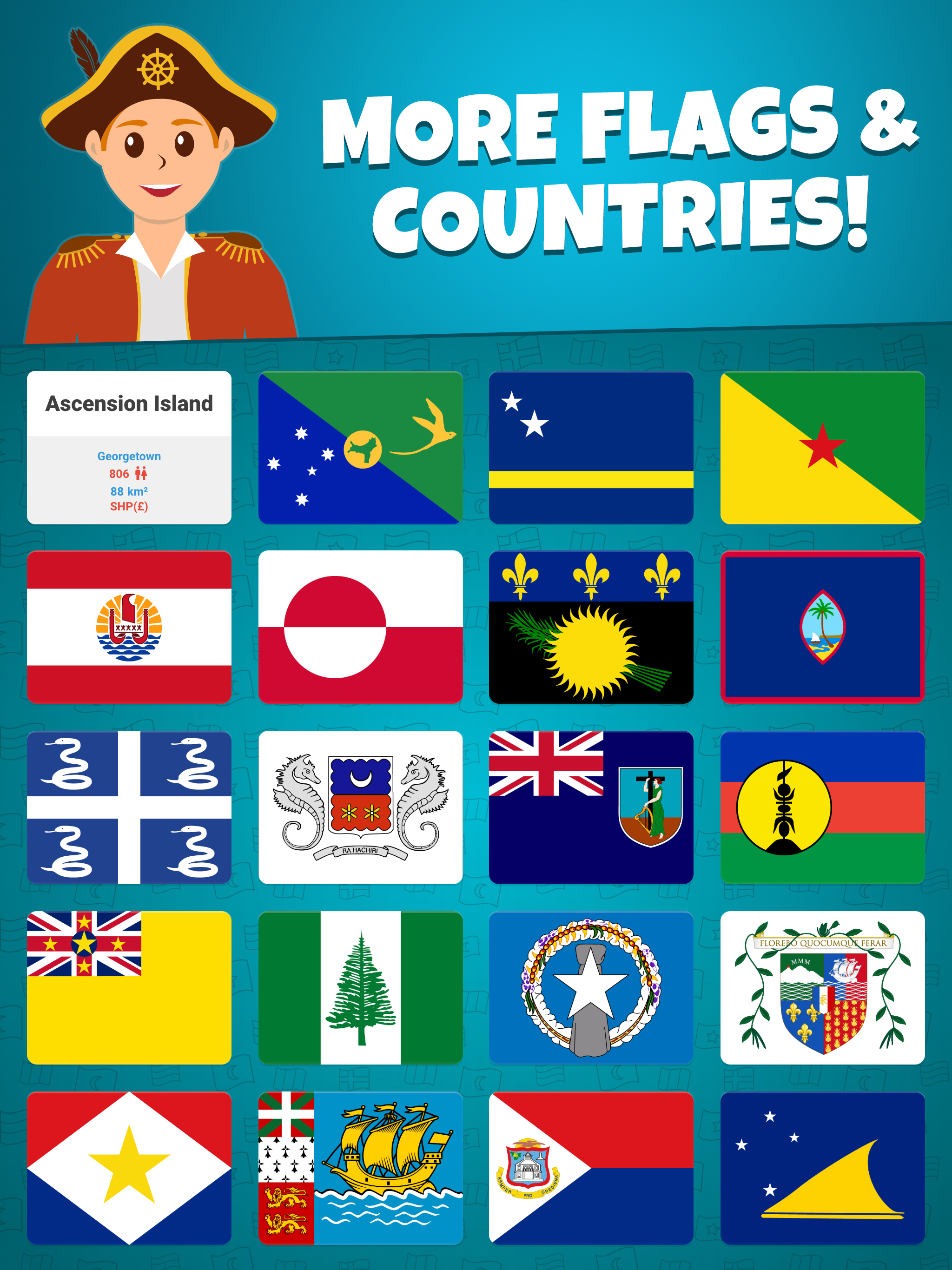 Flags 2: Map - Geography Quiz screenshot 10