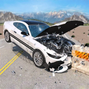 车祸 和 破坏 模拟器 3D 游戏: 跑车 开车 游戏