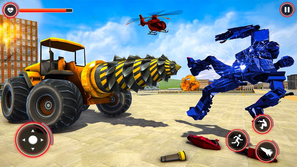 #7. Real Dolphin Robot Transformer (iOS) Podle: Haroon Younas