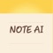 Icon Note AI: Notepad, Notebook