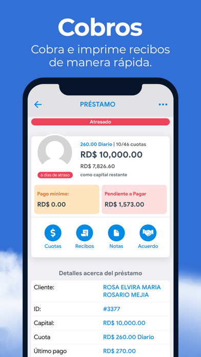 Préstamos CLOUD Screenshot