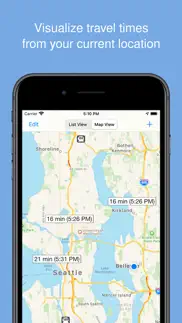 traffic time - fast etas iphone screenshot 4
