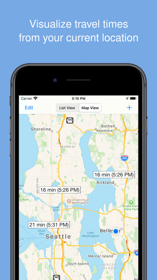 #4. Traffic Time - Fast ETAs (macOS) 由: Scott St George