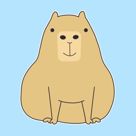 屏幕截图 (4) Cute Capybara Expressions