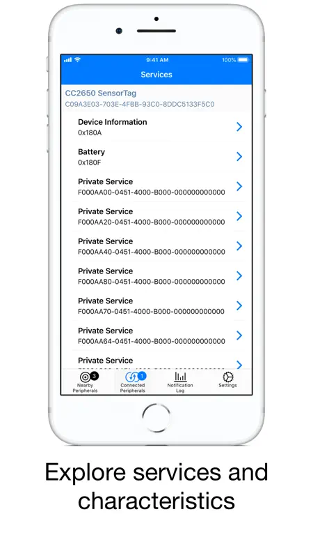 BLE Spy screenshot 2 of 6