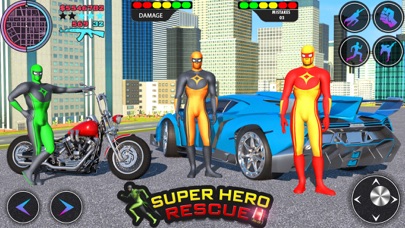 Spider Hero Games - Rope Hero Screenshot