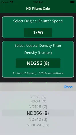 Game screenshot ND Filter Calc apk