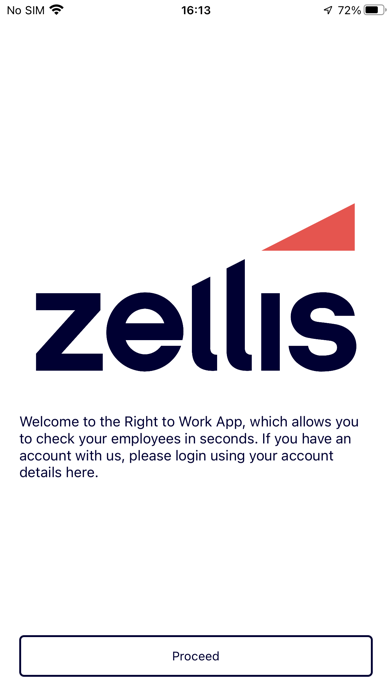 Zellis Right to Work Screenshot