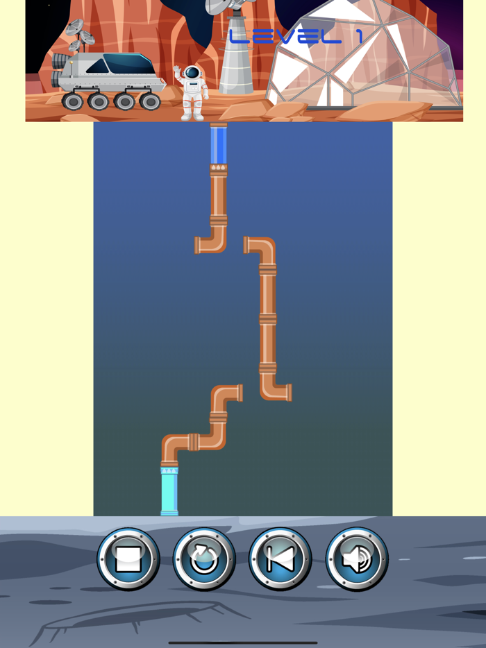 Space Pipes Connect Puzzle