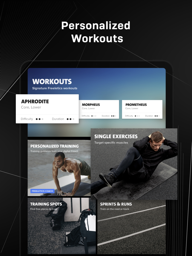 ‎Freeletics: Fitness Workouts Screenshot