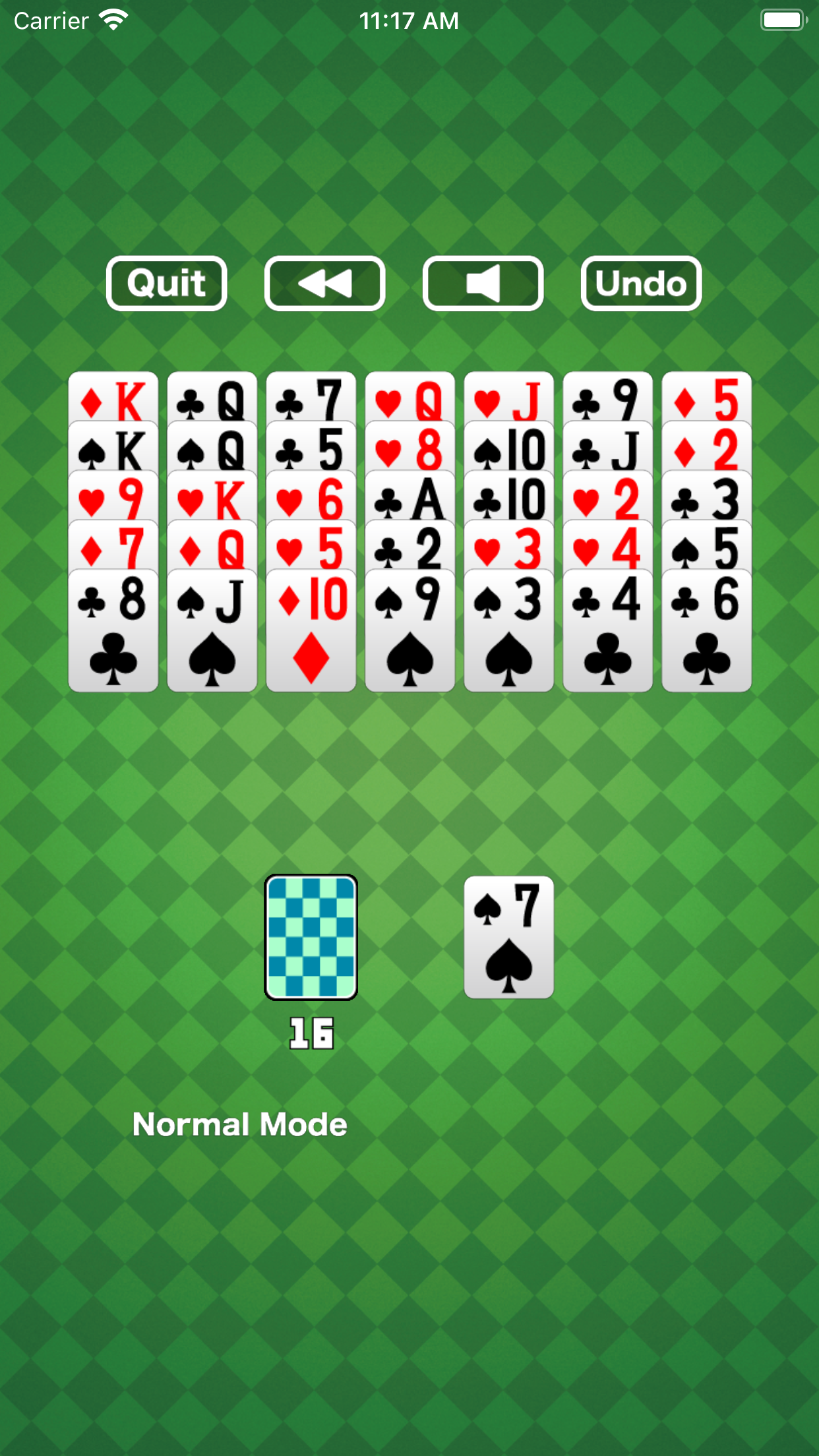 Golf Solitaire : Card Game