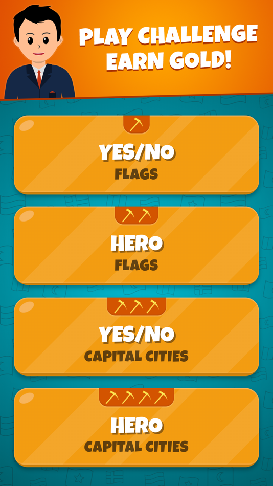#5. Flags 2: Map - Geography Quiz (iOS) 由: gedev