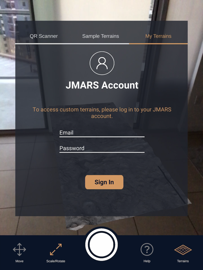 JMARS AR Viewer