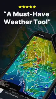 nws weather: deep weather iphone screenshot 1