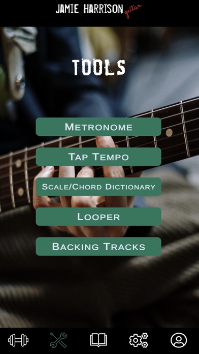 Jamie Harrison Guitar Method Screenshot
