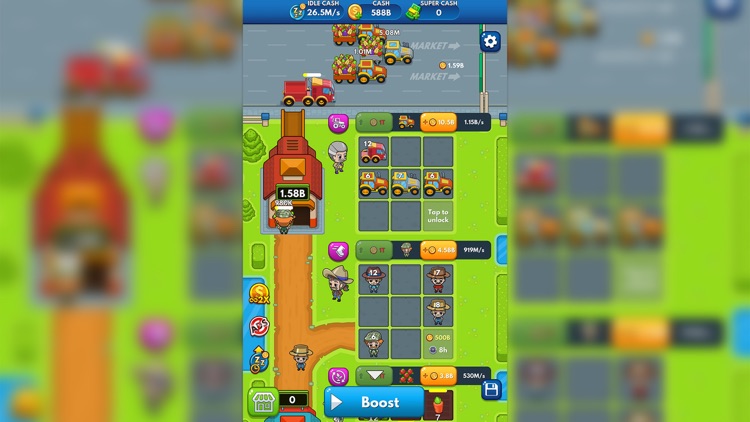 Idle Farm Tycoon - Merge Game screenshot-4