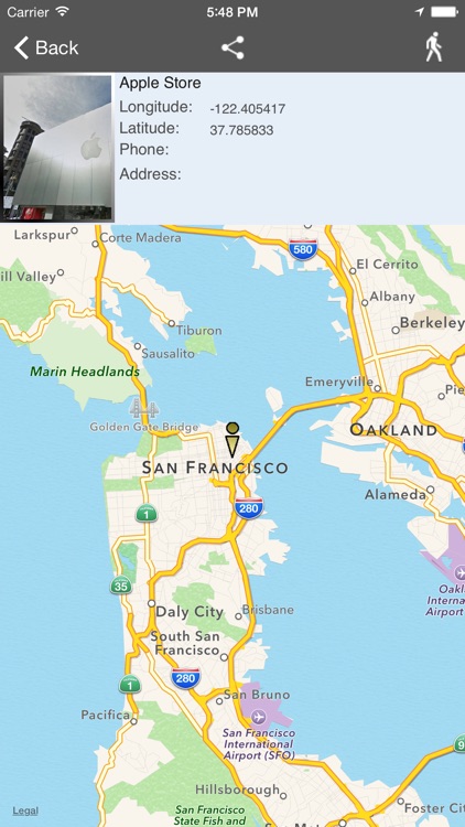 My Location Notes : Place+