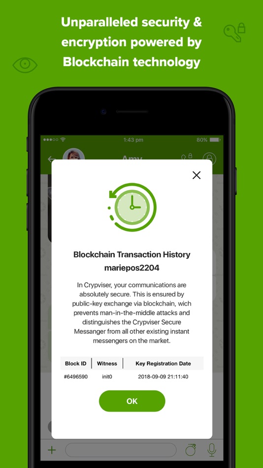 #4. Crypviser Secure Messenger (iOS) Podle: Crypviser GmbH
