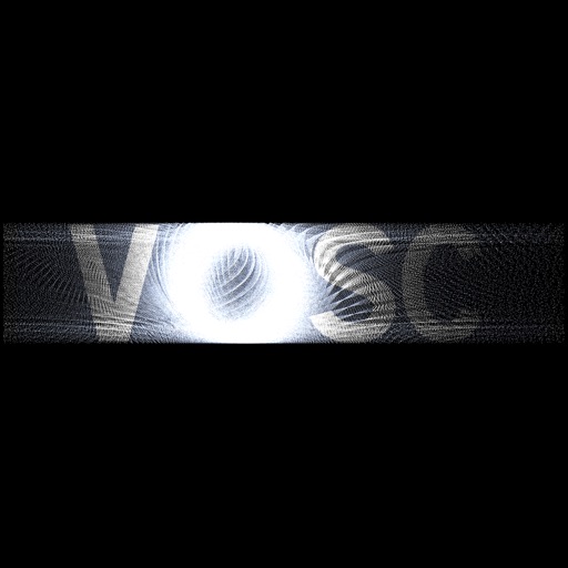 VOSC Visual Particle Synth iOS App