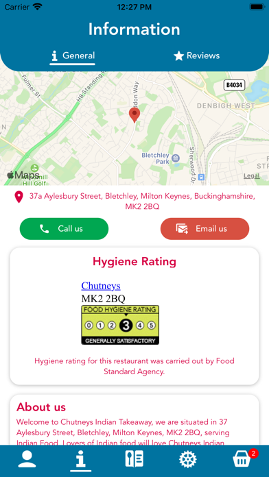 Chutneys Indian Screenshot