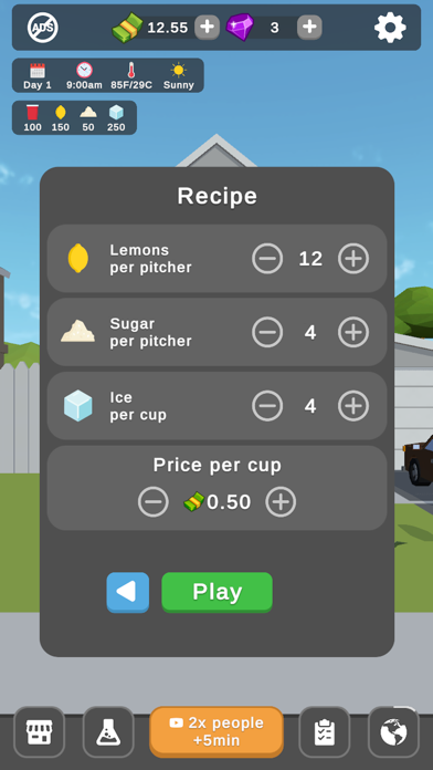 Cool Lemonade Stand Screenshot