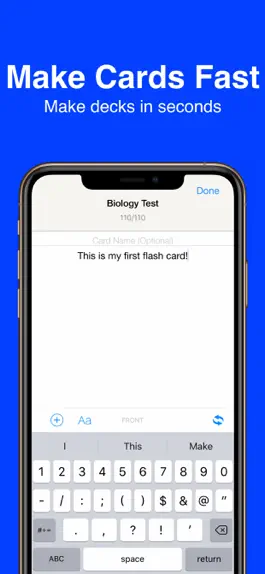 Game screenshot Flash Cards Flashcards Maker apk