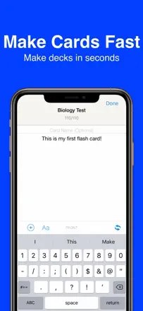 Flash Cards Flashcards Maker: Screenshot 2 von 6
