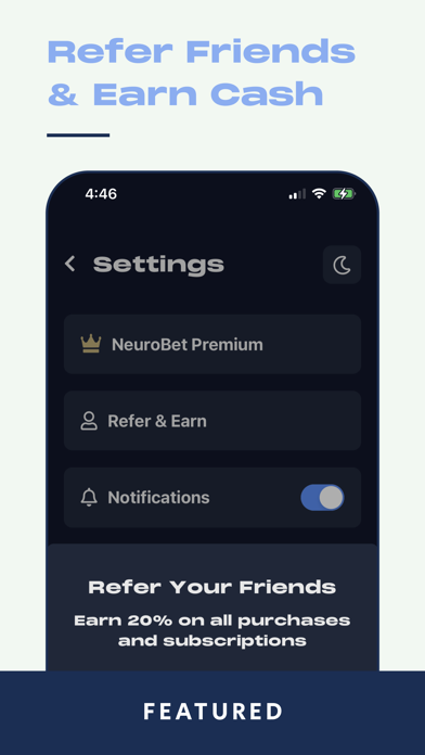 NeuroBet: Sports Betting Tools Screenshot