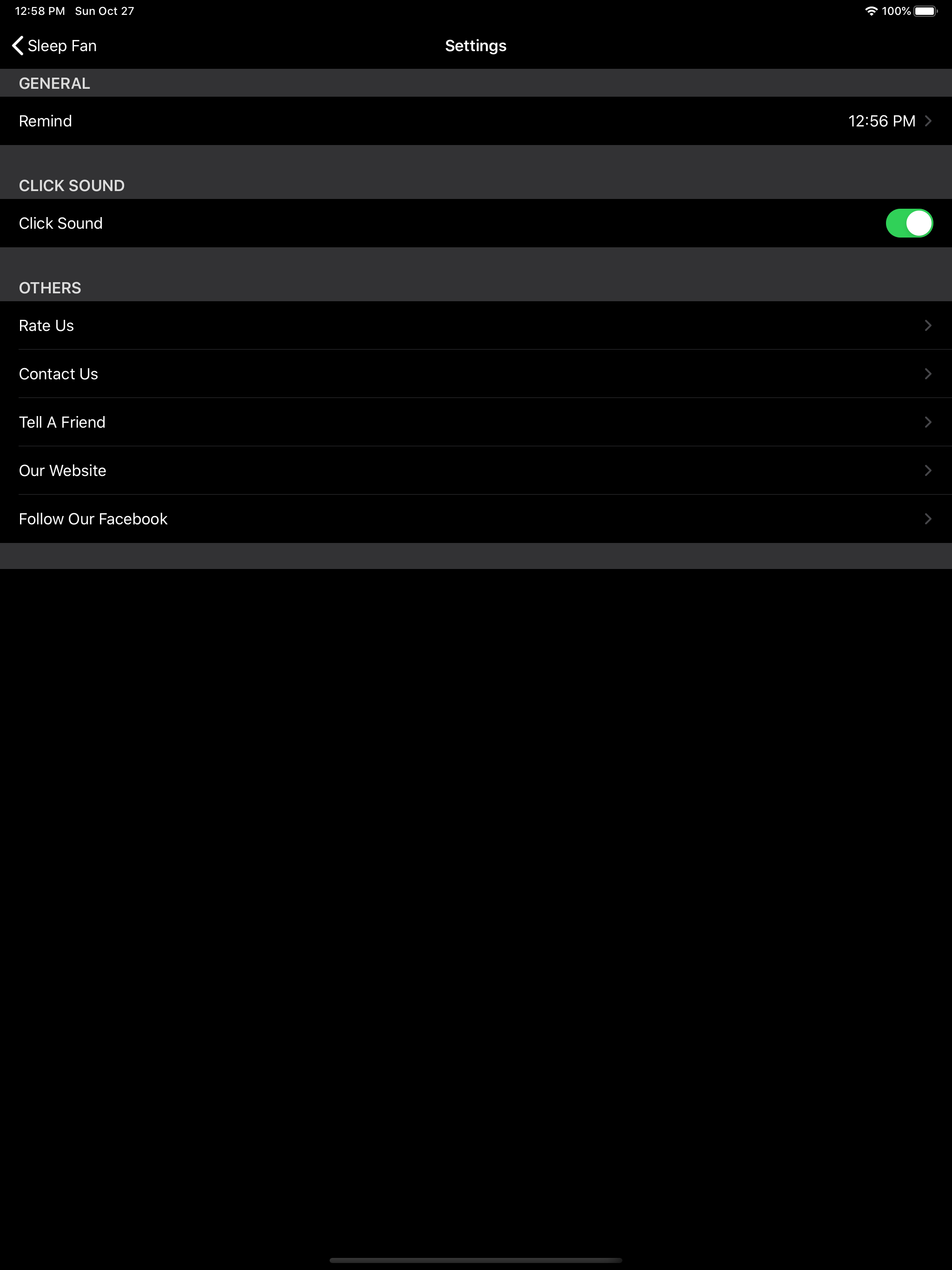 BedTime Sleep Fan Sounds screenshot 14