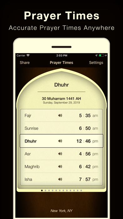 Islamic Prayer Times: Athan Screenshot