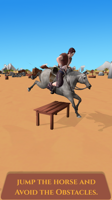 Screenshot #2 pour Wild West - Horse Chase Games