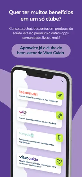 Game screenshot Vitat - Saúde e bem-estar apk