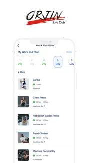 orjin fitness iphone screenshot 2