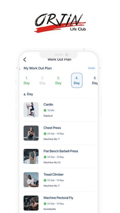 Orjin Fitness Screenshot
