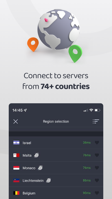 VPN by Private Internet Access Screenshot