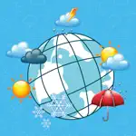 Lovely Weather Stickers App Cancel