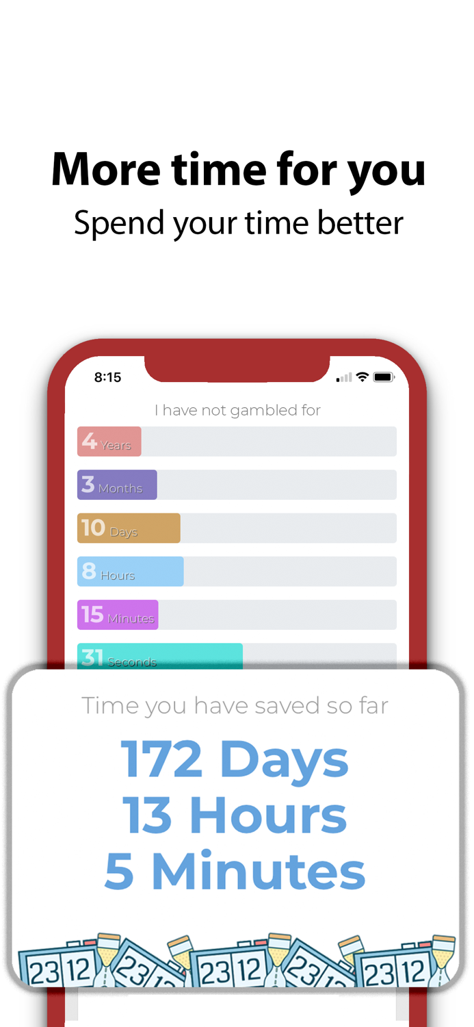 Gambling Addiction Calendar