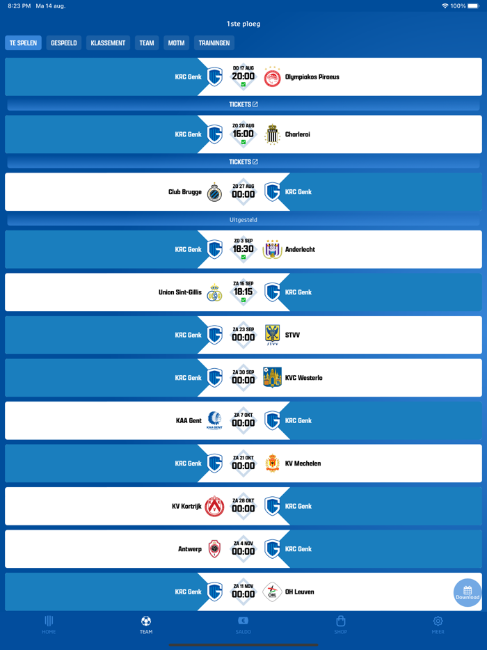 KRC Genk Official app