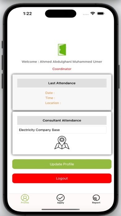 Consultants Portal Screenshot