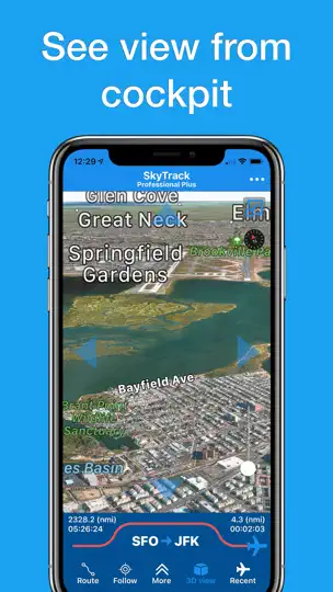 Скриншот Flightaware Fly Flightradar на iPhone 5