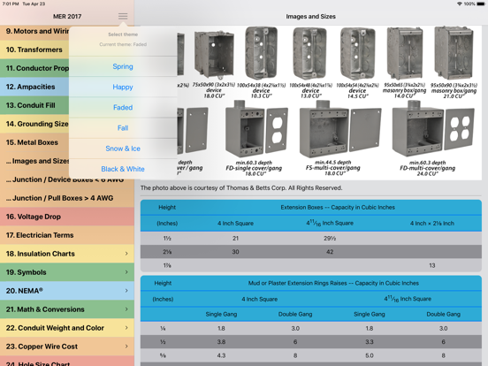 2017 Master Electrician Ref. iPad screenshot 5 - Productivity app