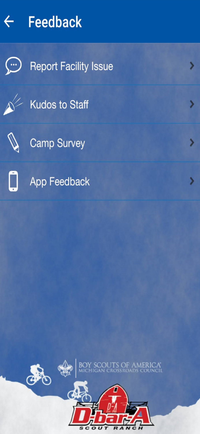 D-Bar-A Camp App