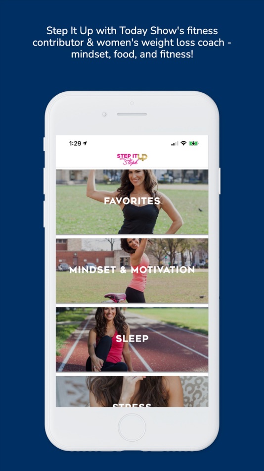 #3. Step It Up with Steph (iOS) By: Breakthrough Apps