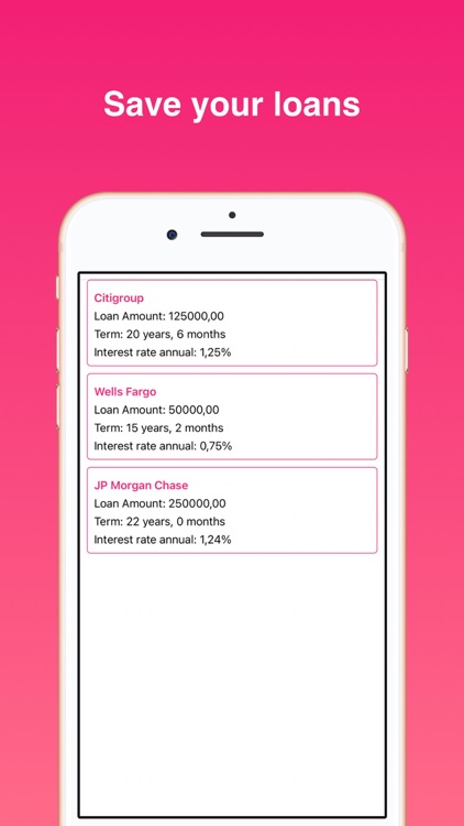 Loans Calculator Pro screenshot-3